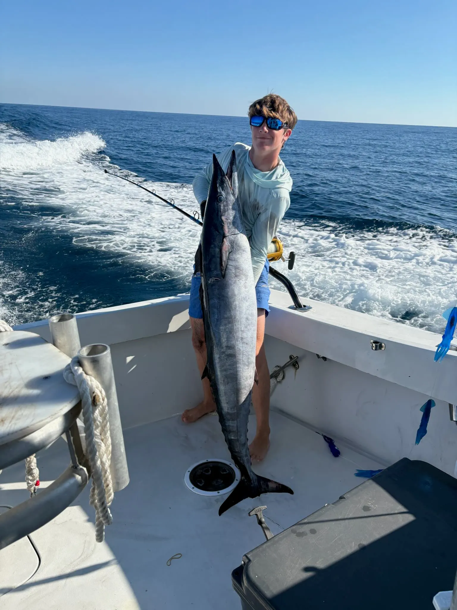 Charter fishing adventure in the Gulf of Mexico off Orange Beach Alabama